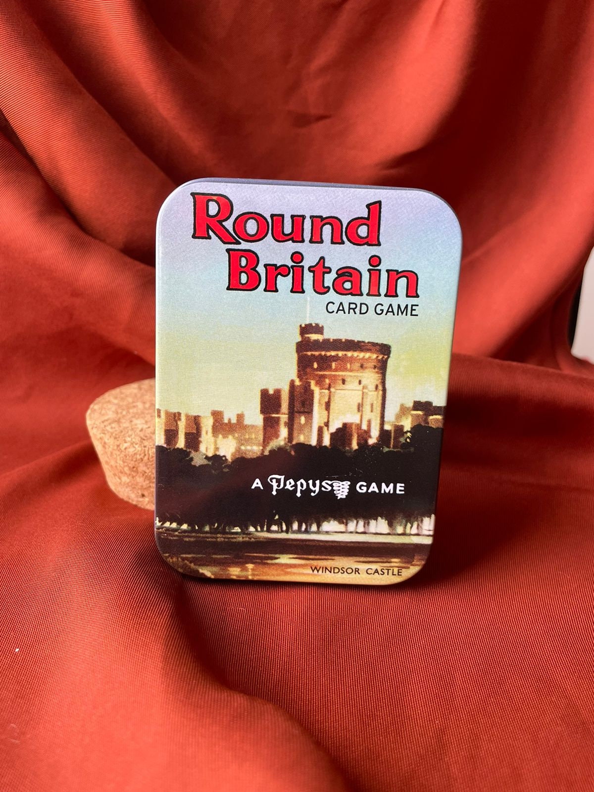 Vintage style card board game Round Britain. Gift for him. Gift for her. Gift for teenager. Knowledgeable gift unisex.